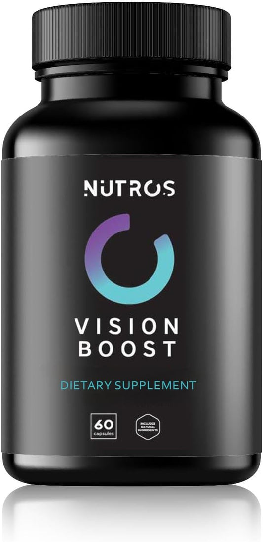 Vision Boost | Vitamin Eye Supplement with Lutein & Zeaxanthin | Advanced Formula for Eye Wellness - 60 Vegan Capsules
