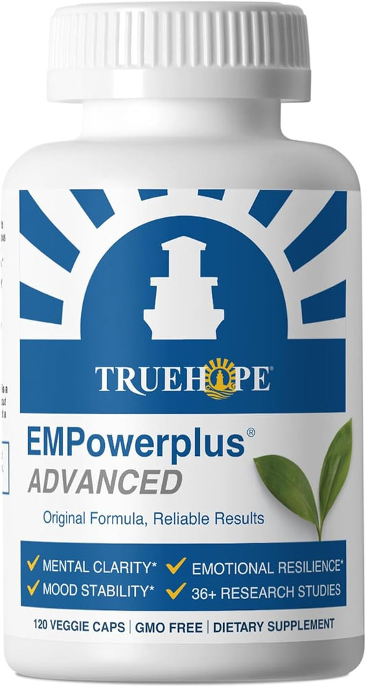 Truehope EMPowerplus Advanced Multivitamin for Women and Men - Broad-Spectrum Essential Multivitamin and Chelated Minerals to Support Cognitive Functions - Original Formulation - 120 Capsules