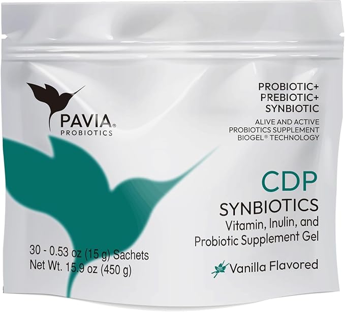 Pavia | Probiotics for Digestive Health | Fresh probiotics for Women, Men & Kids | Gel | Flavor Variatoins (30 Sachets, CDP)
