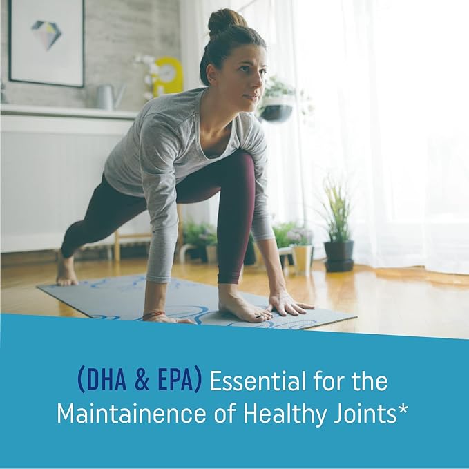 Triple Strength Omega 3 Fish Oil 1200 mg | EPA & DHA | Wild Caught, Sustainably Sourced Omega-3 Fatty Acids | Premium Burpless Fish Oil Supplements | Non-GMO, Third-Party Tested | 30 Softgels