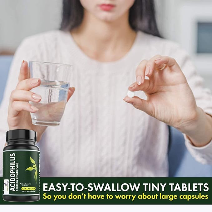 NutriZing High Strength Lactobacillus Acidophilus 5bn CFU/Serving