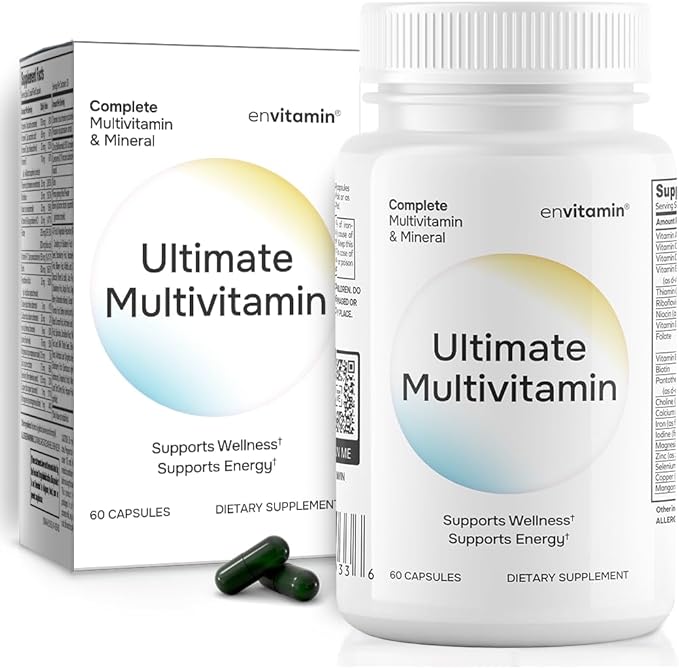 Ultimate Multivitamin Multimineral and Superfood with 42 Fruit and Vegetable Blend, 60 Count