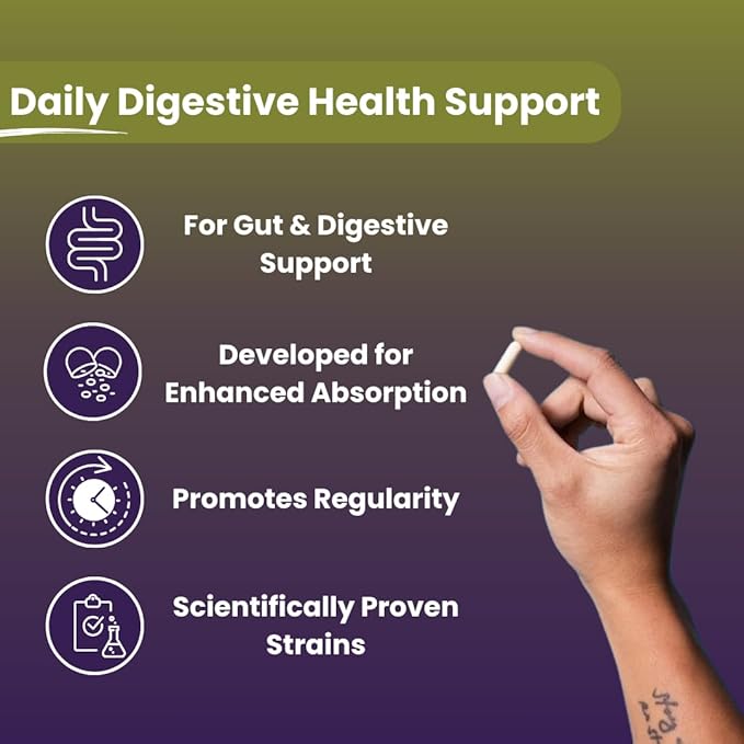 NutriZing Vegan Probiotics for Digestive Health - 30 Billion CFU & 16 strains - Bifidobacterium & Lactobacillus Probiotics for Men & Women - Delayed Release Probiotic Gut Health Supplement