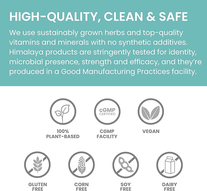 Himalaya Hello Immunity with Quercetin, 60 Day Supply - Herbal Immune Support Supplement, Bioflavonoid and Antioxidant for Immunity and Daily Wellness - Vegan, Non-GMO, Gluten Free, 500 mg, 60 Caplets