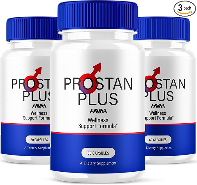 (3 Pack) Prostan Plus Advanced Prostate Support Supplement ProstanPlus Capsules, Prosta Plus Maximum Strength Advanced Health & Wellness Multivitamin Formula, Prostan Plus Support Pills (180 Capsules)