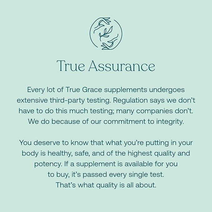 True Grace Daily Women’s Multivitamin 50+ - 60 Easy-to-Swallow Tablets - Immune, Energy, Longevity & Memory Support - Vegan - Gluten, Soy & Iron Free - 30 Servings