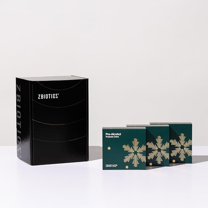 ZBiotics Holiday Gifting 3x3 Pack — Feel Better After Drinking, Wake Up Refreshed, Science-Backed, Patented Probiotic for Easier Mornings, Travel-Friendly, 3x3 pack of 0.5 Fl Oz Bottles