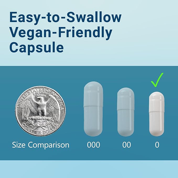 5-in-1 Magnesium Complex - High Absorption - Chelated Magnesium Glycinate, Malate, Citrate, Taurate, & Aspartate for Nerves, Muscles, Bones | 120 Capsules | Magnesium Supplement