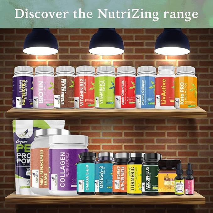 NutriZing High Strength Lactobacillus Acidophilus 5bn CFU/Serving