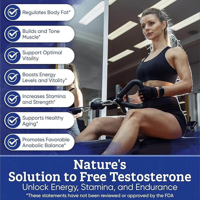 Alpha Boost โ Natural Free Testosterone Support, Energy, Stamina, Endurance & Vitality for Men & Women, Multivitamin for Healthy Aging & Performance & Utilizes VESIsorbยฎ (60 Ct)