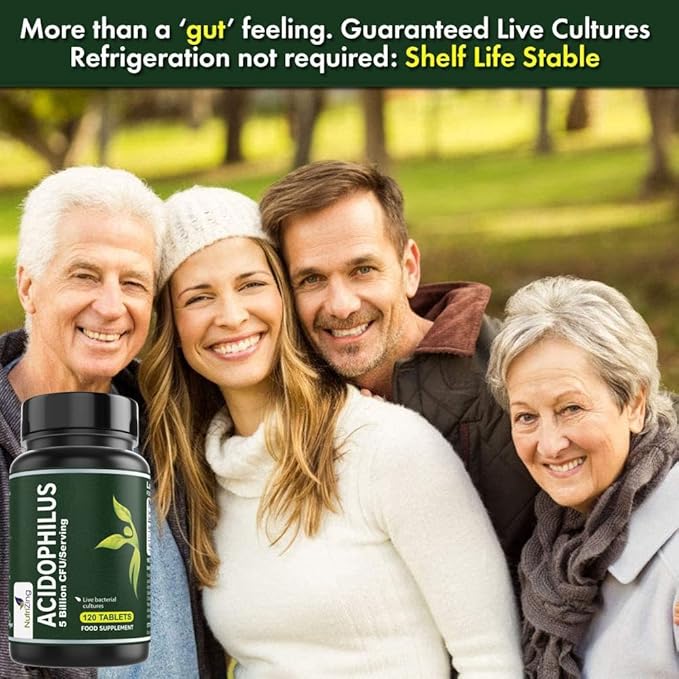 NutriZing High Strength Lactobacillus Acidophilus 5bn CFU/Serving