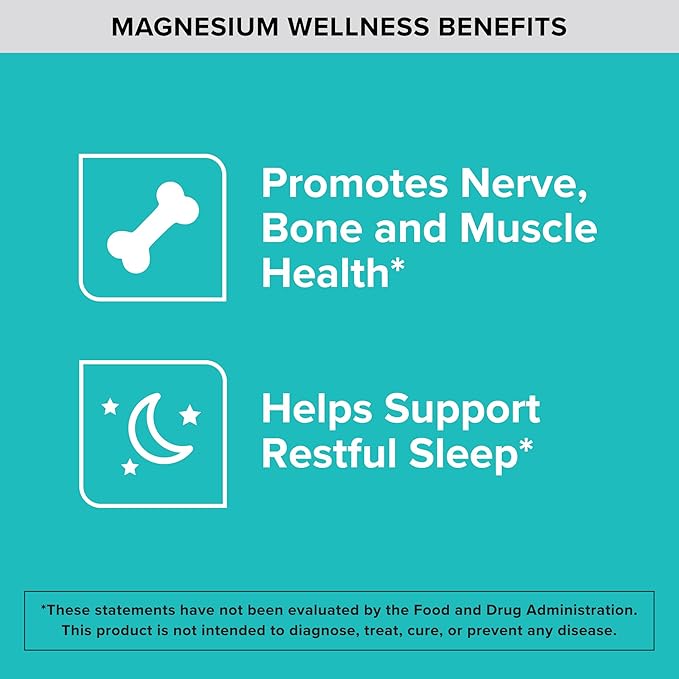 Qunol Magnesium Capsules 420mg, 100% DV, High Absorption Magnesium Supplement, Extra Strength, Bone and Muscle Health Supplement, 180 Count