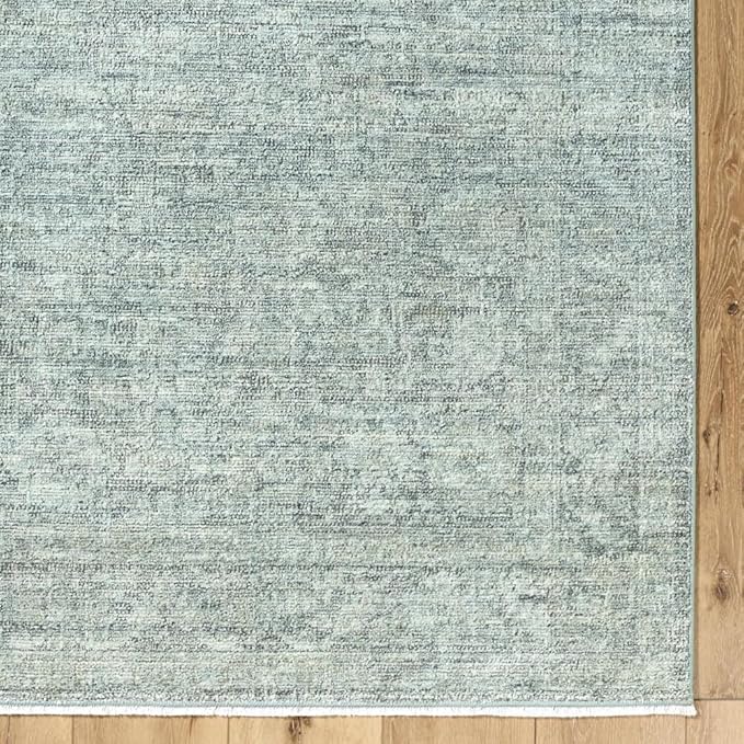 Livabliss x Galey Alix Maria Elena II Vintage Medallion Area Rug, 9'2" x 12' (9' x 12'), Slate