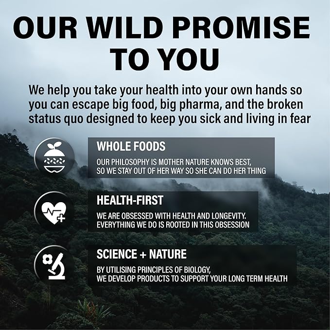 Wild Methylated Multivitamin for Women & Men | Daily Multi Vitamin | MTHFR Supplement Without Iron | Methylated B12, Folate, Vitamin C, A, K2, D, E, Choline, Biotin, ALA, CoQ10 & More (60 Capsules)