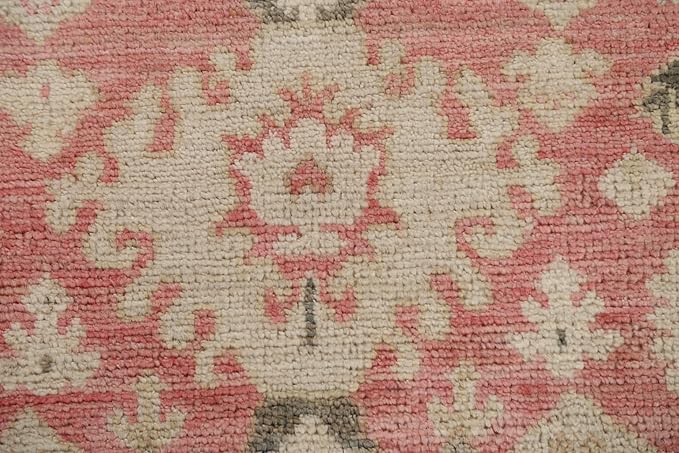 Rug Source Transitional Collection, Pink Accent Rug/Foyer Rug (3X4)