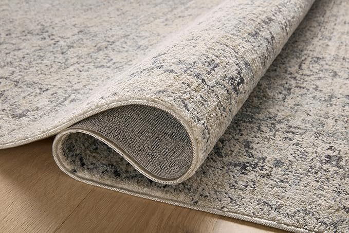 Loloi Amber Lewis Alie Collection ALE-01 Stone/Mist 9'-6'' x 13'-1'', .13'' Pile Height, Area Rug
