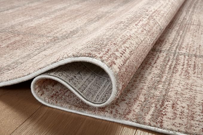 Loloi Angela Rose Ember Collection EMB-06 Clay/Mist 5'-3" x 7'-6" Area Rug