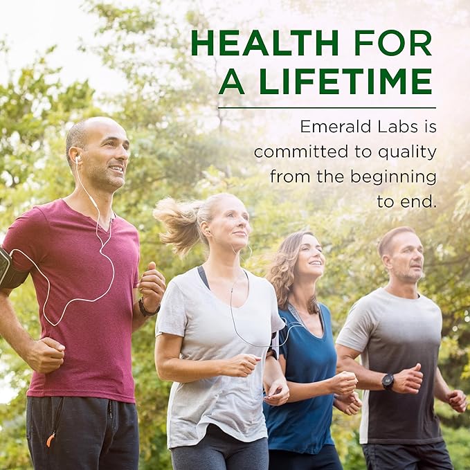 EMERALD LABS B-Healthy - Vegan Vitamin B Complex - Includes Methylated Folic Acid & Full Spectrum B Vitamins - Supports Immune, Brain & Heart Health* - 60 Vegetable Capsules