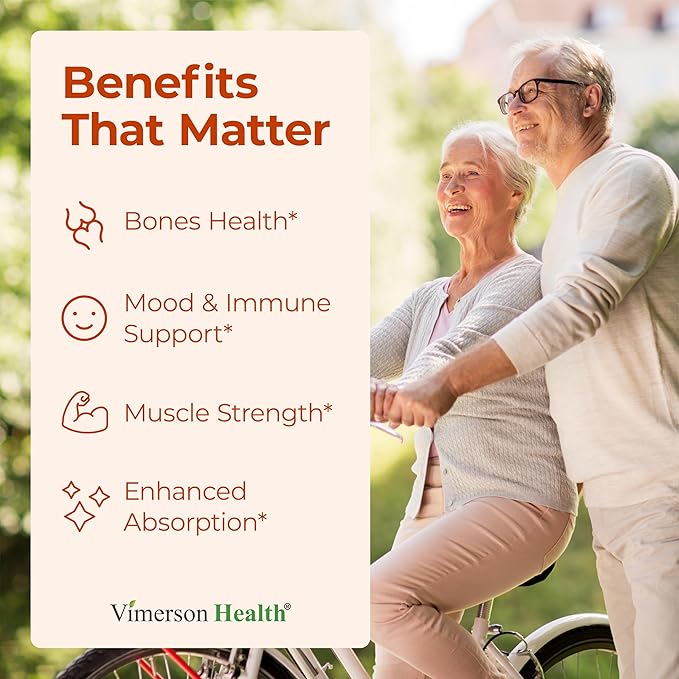 Vitamin D3 K2 5000 IU Supplement – Vitamin D + Vitamin K2 (as MK7) + Calcium – 3-in-1 Support for Immune, Bone & Heart Health – K2 D3 Vitamin Supplement with Black Pepper for Max Absorption – 60 Caps