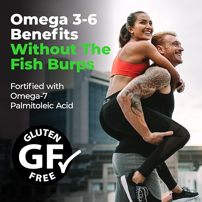 Species Nutrition Omegalyze Support Supplements, Essential Fatty Acid Formula, Supplement to Help Maximize Recovery, Omega 3,6 and 7 Formula,180 Capsules