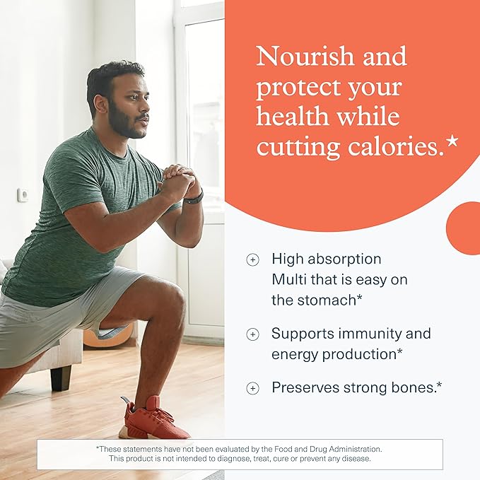 Youtheory High Potency Multi GLP-1 Support - High Absorption Multivitamins - for Immune Support & Bone Health - Gentle on Stomach - Vitamin D, C, Iron & More - 150 Vegetarian Capsules