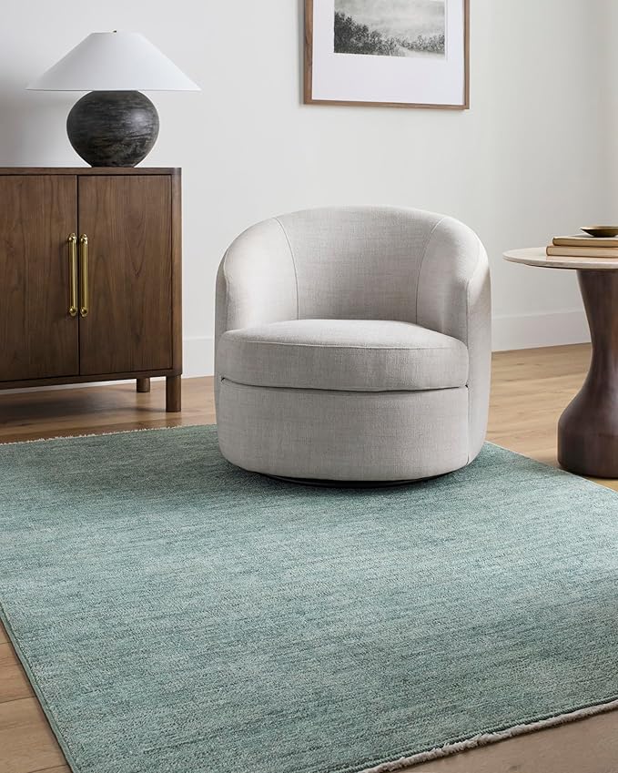 Livabliss x Galey Alix Maria Elena II Vintage Medallion Area Rug, 10' x 14' (10' x 14'), Slate