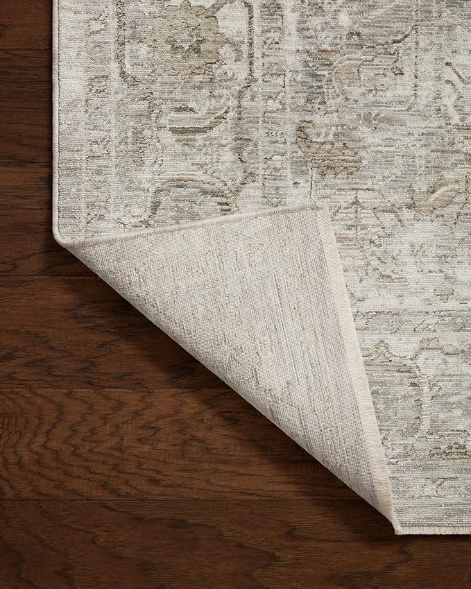 Loloi Amber Lewis Honora Collection HON-06 Grey/Taupe 2'-7" x 8'-0" Runner Rug