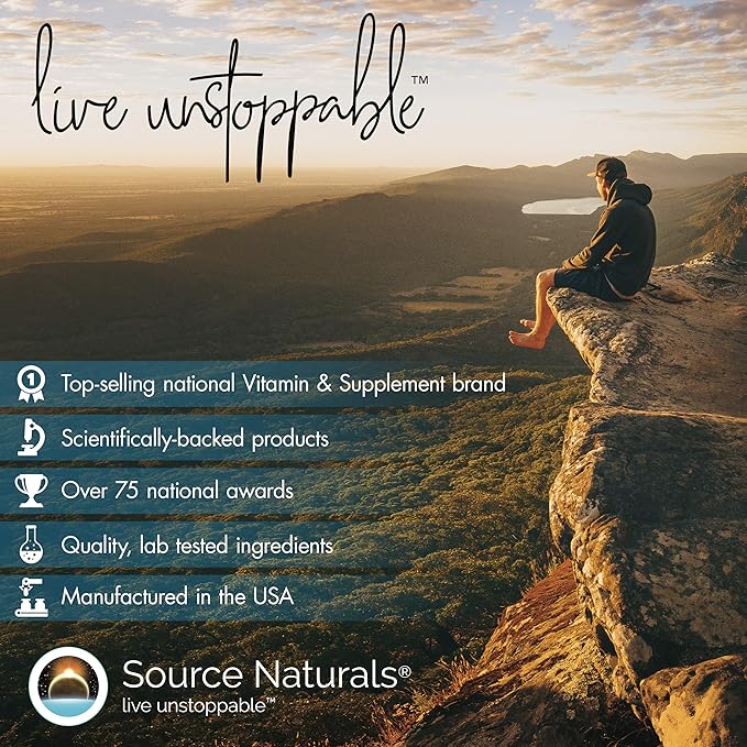 Source Naturals Men's Life Force Multiple Daily Multivitamin & Immune Health Supplement - 13 Essential Vitamins, Nutrients & Minerals - 180 Tablets