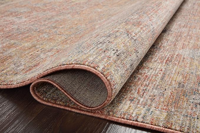 Loloi Magnolia Home by Joanna Gaines Millie Collection MIE-04 Sunset/Multi 9'-6" x 13'-1", .25" Pile Height, Area Rug