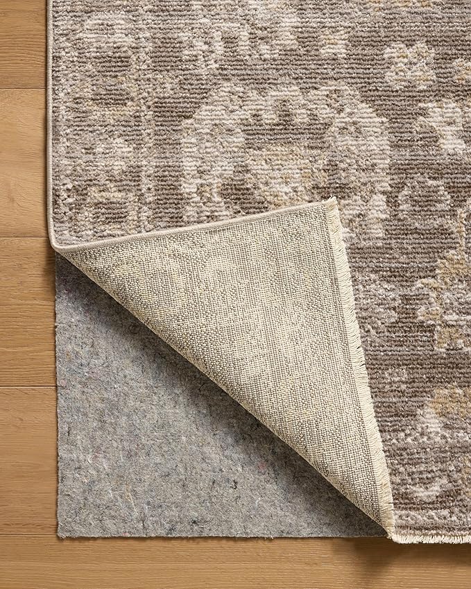 Loloi Magnolia Home by Joanna Gaines Pace Collection PAC-03 Taupe/Wheat 11'-6" x 15'-4" Area Rug