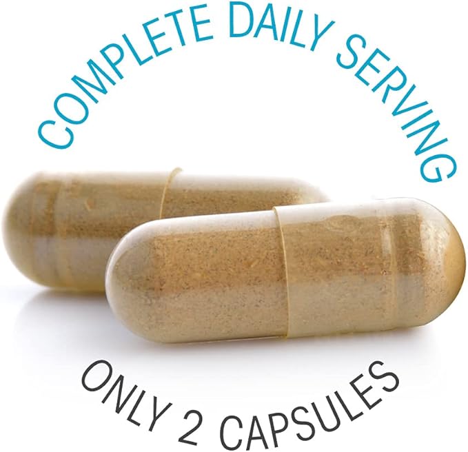 Silver Fern Whole Food Daily Multi Vitamin w/Trace Mineral Blend Supplement - 1 Bottle - 60 Vegicaps - 30 Day Supply - Natural, Non-GMO, Vegan, Men's & Women's Multivitamin - Zero Synthetics