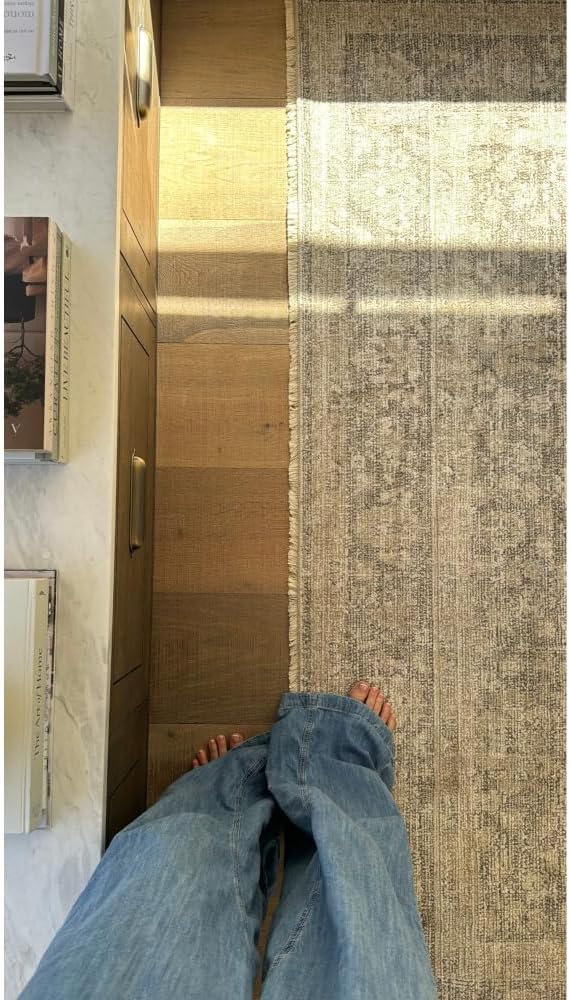 Livabliss x Galey Alix Maria Elena V Vintage Medallion Area Rug, 9'2" x 12' (9' x 12'), Tan