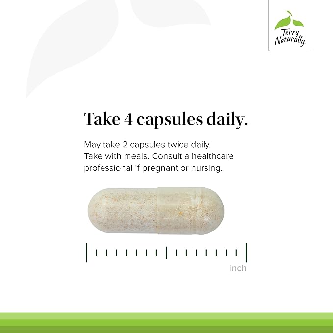 Terry Naturally Clinical Essentials - Supplement to Aid Bone, Cardiovascular & Immune Health - Supplement with Chelated Minerals - Supplement with B-Vitamins & Vitamin C - 120 Capsules