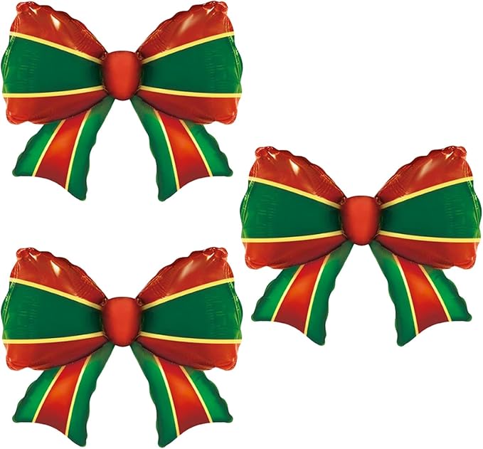 FBQ 3 Pcs Bow Foil Balloons Bow Theme Bachelorette Party Baby Shower Birthday New Year Party Decorations Supplies