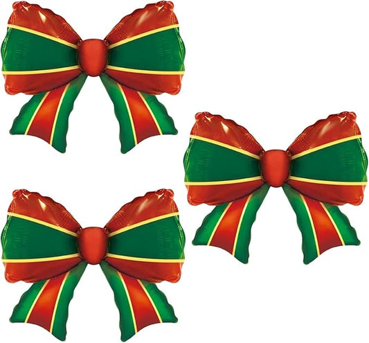 FBQ 3 Pcs Bow Foil Balloons Bow Theme Bachelorette Party Baby Shower Birthday New Year Party Decorations Supplies