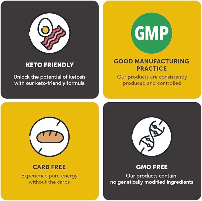 Vitamin Bounty Premium Raspberry Ketones Supplement - Keto Pills for Weight Loss - Promotes Ketosis & Metabolism Support - Keto Diet Aid - Energy Boost for Women & Men - 60 Capsules