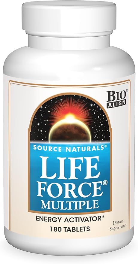 Source Naturals Life Force Multiple, Energy Activator* - 180 Tablets