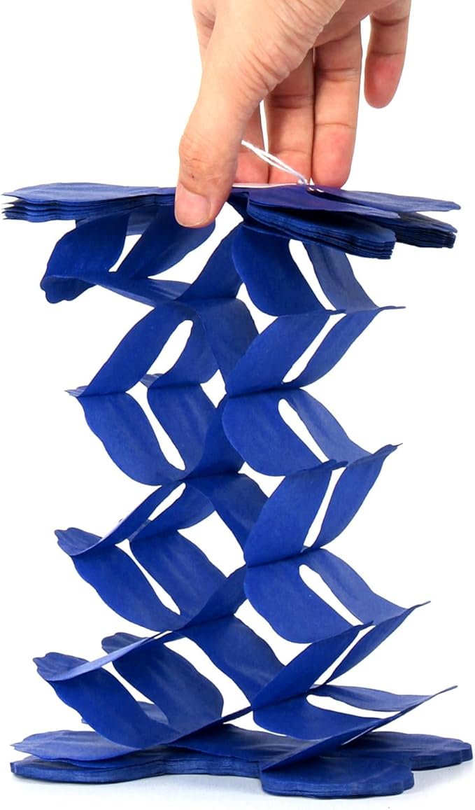 Fourth-4th of July Memorial-Day Party-Decorations - 157FT Red White Blue Patriotic Streamers Garland,Graduation Four-Leaf Clover Hanging Banner,Independence American Birthday Decor Hugtmr