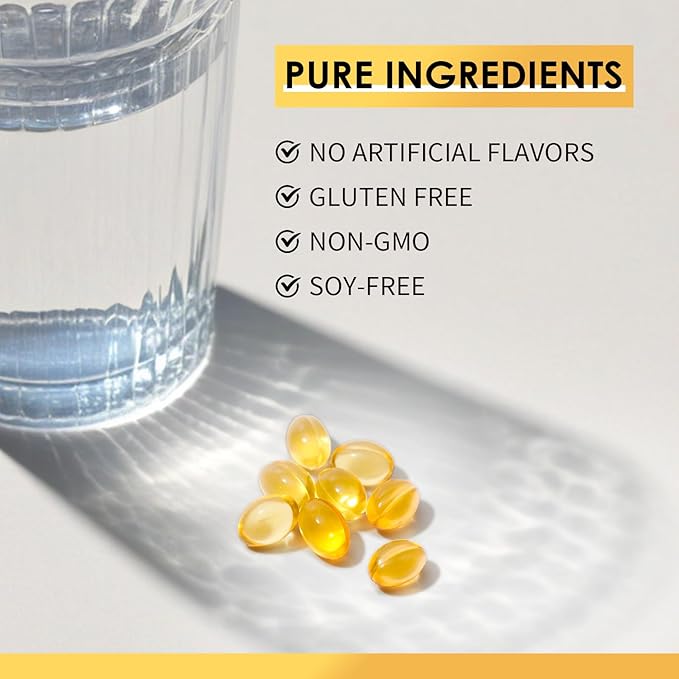 Vitamin D3 K2 Supplement with Vitamin D3 5000 IU, 200 mcg Vitamin K2 MK-7 & Natural Coconut Oil, Plant Based 2-1 Formula for Bone, Teeth, Muscle and Immune Health Support (60 Count (Pack of 1))