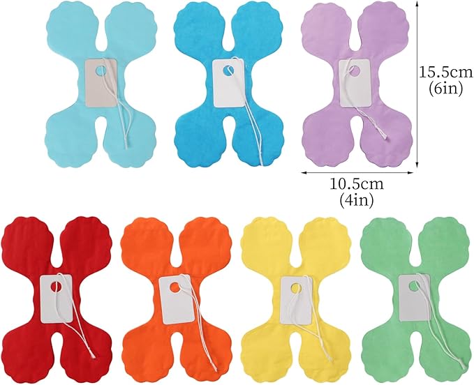 Rainbow Red-Orange Green-Blue Purple Streamers Garland - 12pcs Colorful Theme Party-Decorations,4-Leaf Clover Paper Streamer Banner,Boy Girl Kids Birthday Supplies,Baby Shower Wedding Decor Ouruola