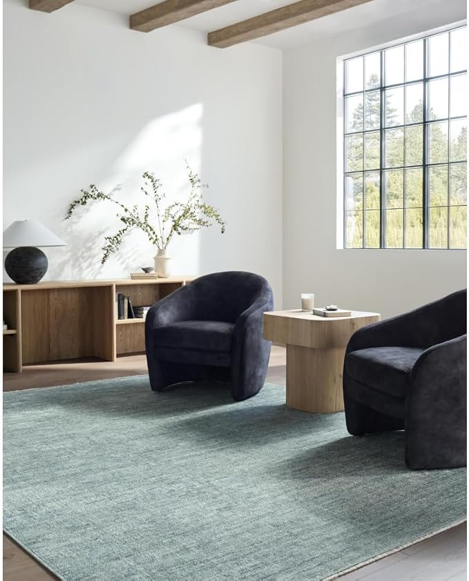 Livabliss x Galey Alix Maria Elena II Vintage Medallion Area Rug, 9'2" x 12' (9' x 12'), Slate