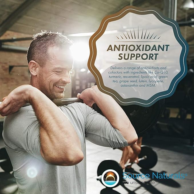 Source Naturals Men's Life Force Multiple Daily Multivitamin & Immune Health Supplement - 13 Essential Vitamins, Nutrients & Minerals* - 45 Tablets