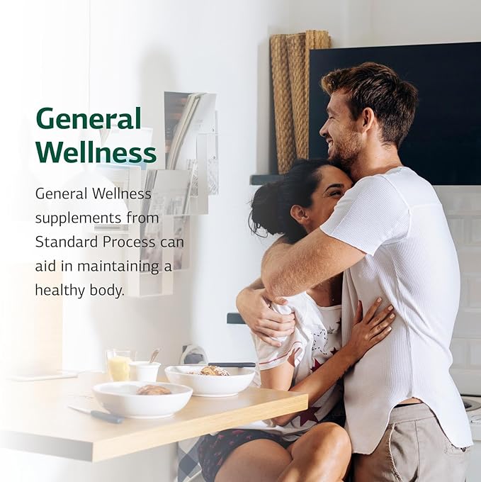 Standard Process Catalyn - Whole-Food Based Foundational Support for General Wellbeing with Vitamins D, C, A & B6, Thiamine, Riboflavin, Magnesium Citrate & More - 90 Tablets