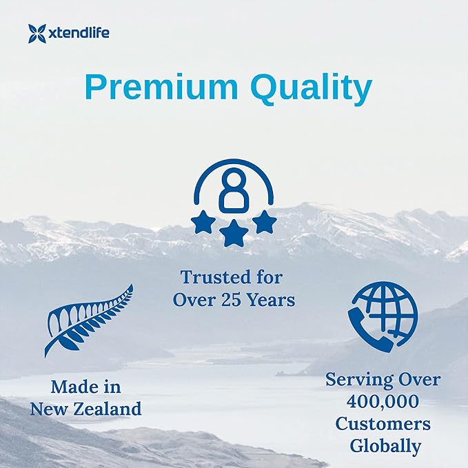 Xtendlife NR6 High Purity NAD+ Supplement with Resveratrol and Nicotinamide Riboside - for Anti-Aging, Focus, Energy - 30 Day Supply