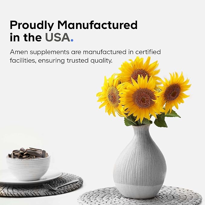 Amen Eyes Lutein Zeaxanthin Supplement - Eyes Vitamins - Lutein and Zeaxanthin from Marigold Extract, Red Beet Root Powder, Black Pepper Fruit Extract - 3-Month Supply Eye Care - Non-GMO - 90 Capsules