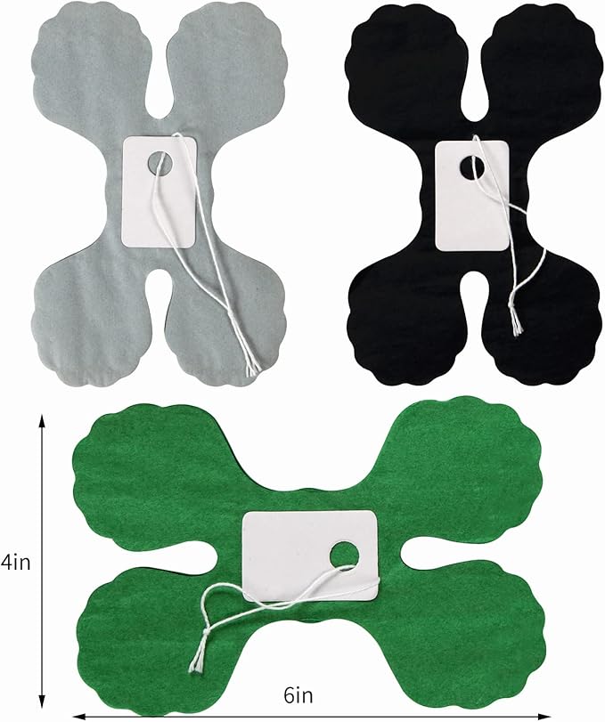 Black Green-Silver Party-Decorations Streamers Garland - 12pcs Graduation 2025 4-Leaf Clover Paper Streamer, Soccer Party Supplies Wedding Men Boys Birthday Baby Bridal Shower Banners Decor Ouruola