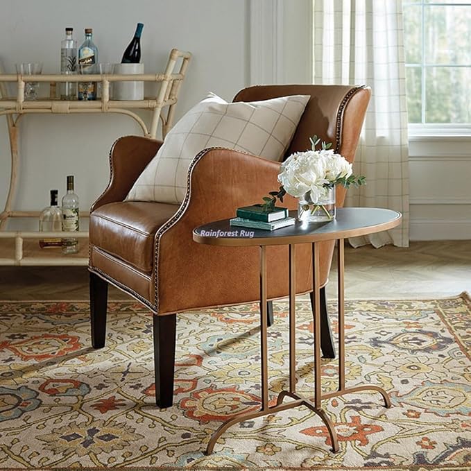 Handmade Traditional Oriental Premium 100% Wool Area Rugs & Carpet Bedroom Living Room Dining Room Luxury Home (9x12 Feet)