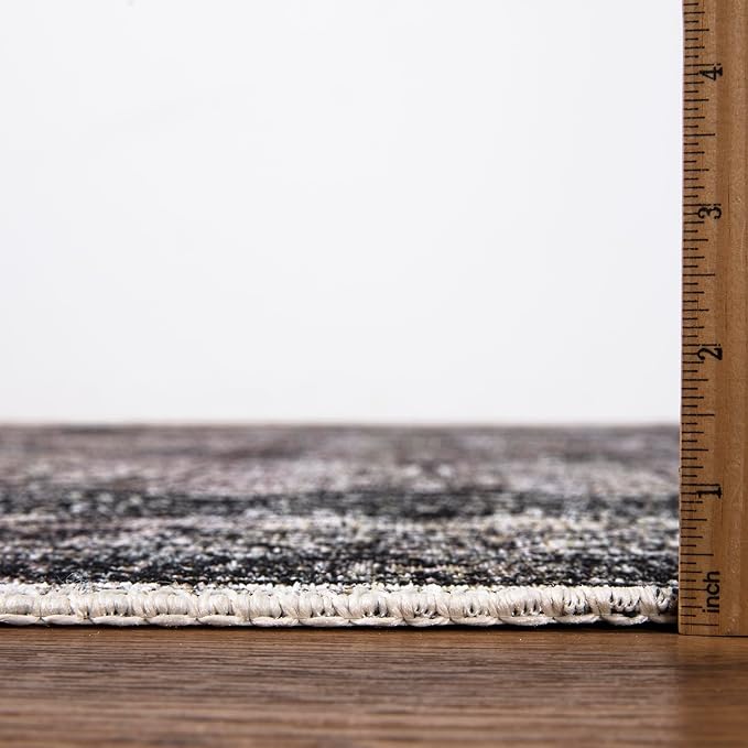 Keen Home Design 2x7 Rug - Machine Washable Runner Rug with Non-Slip Backing, Ideal for Hallway, Entryway, Kitchen, Laundry Room - Vintage, Easy Clean, Durable, Low Pile Rug - (2'6" x 7')