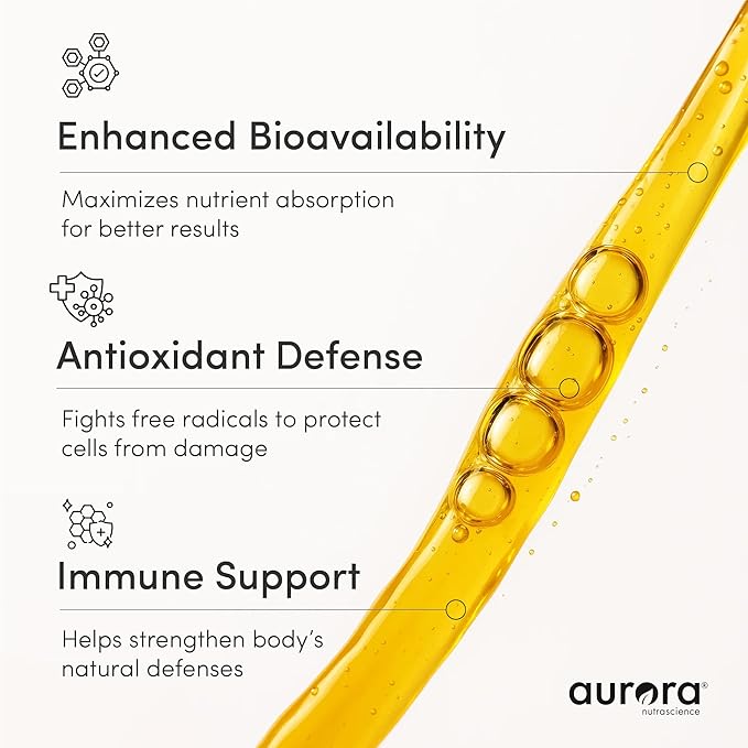 Aurora Nutrascience Micro-Pack Liposomal Vitamin C, Immune Support, 1,000 mg Per Serving, Gluten Free, Non-GMO, 30 Single Serve Packets, 21.7 oz