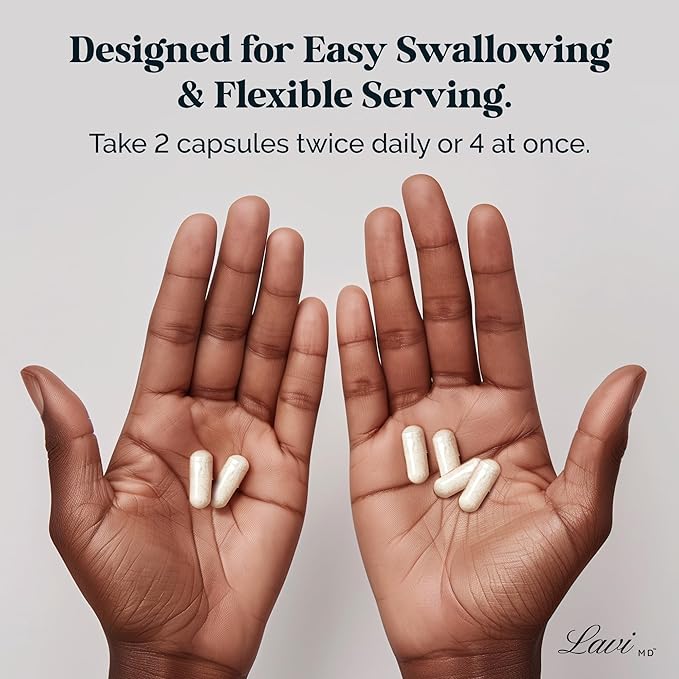 Lavi MD Potassium Magnesium Zinc Calcium Supplement – Premium Support for Bone & Muscle Health – Promotes Optimal Calcium Absorption – Magnesium Potassium Zinc Aspartate – 120 Capsules